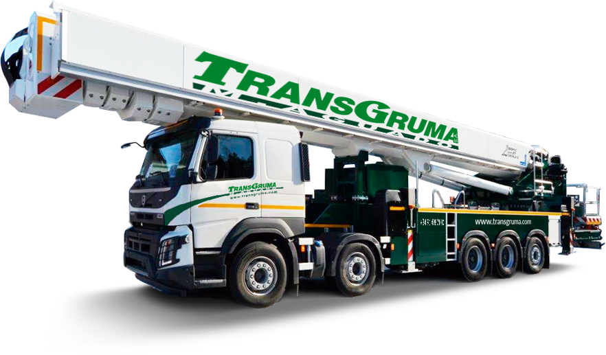 Plataforma elevadora de 90 metros