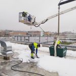 limpieza de nieve