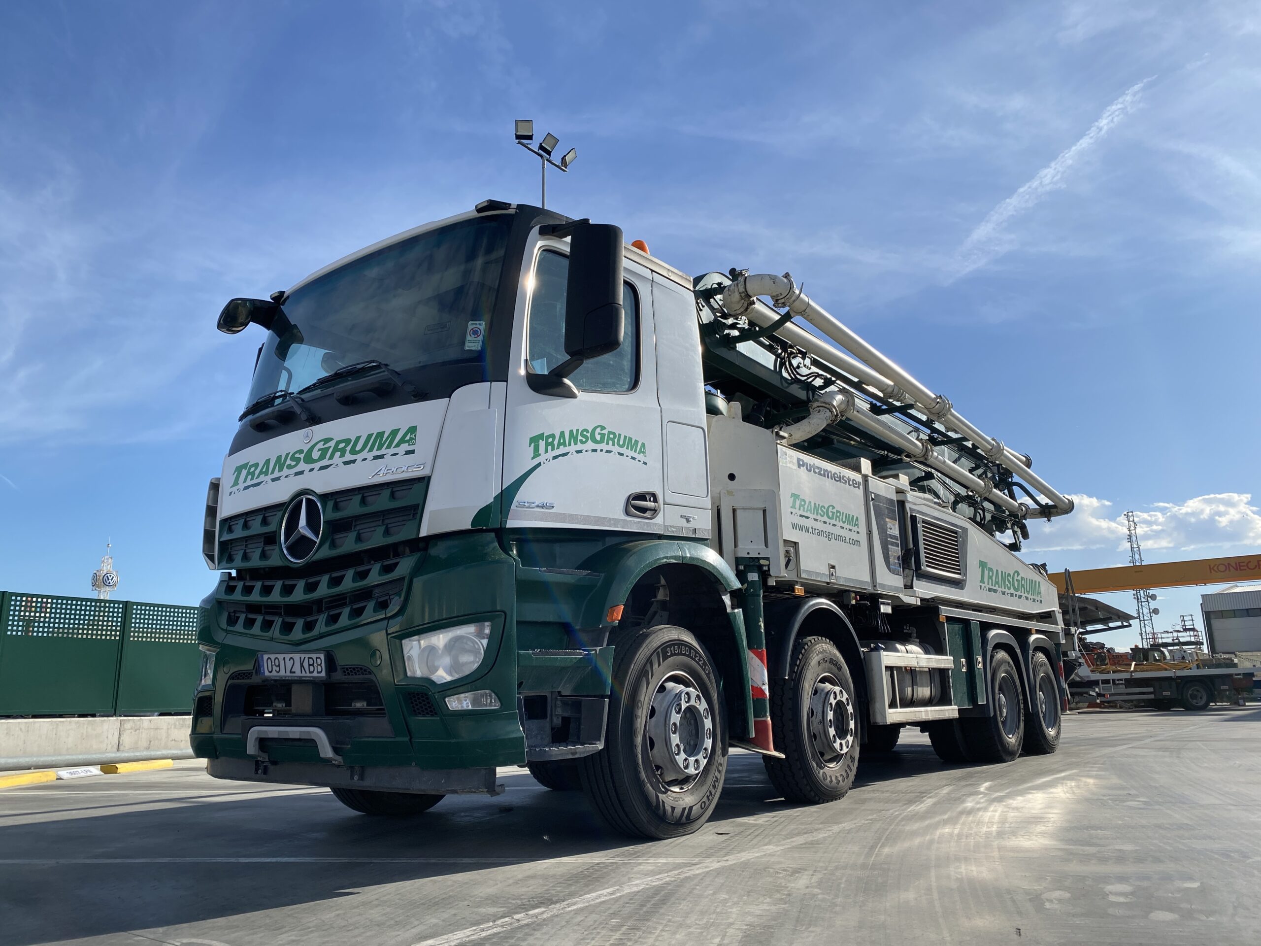 Putzmeister 42m Bomba de hormigonar