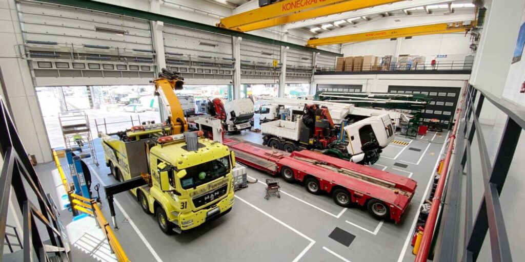 Taller de vehículos industriales en Madrid