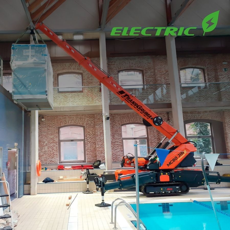 minigrúa eléctrica